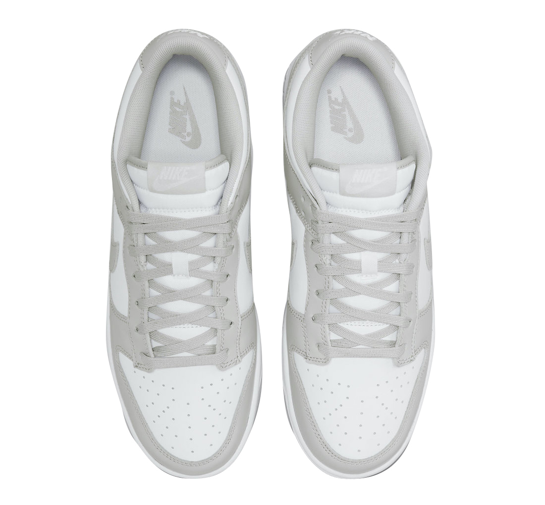 Buty Nike Dunk Low Retro Grey Fog DD1391-103 Szaro-Białe - obrazek 4