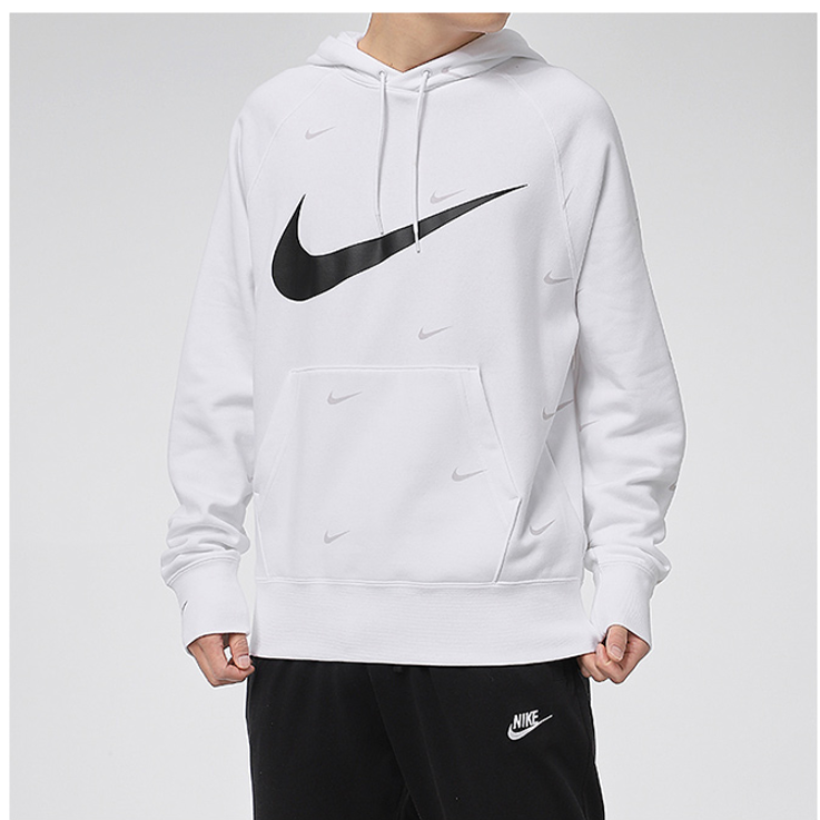 Bluza Nike biała z kapturem DA0111-100 - obrazek 5