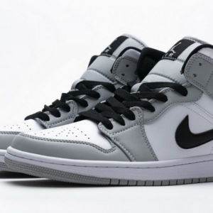 Buty męskie Jordan 1 Retro model Biało-Szare