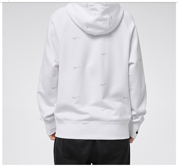 Bluza Nike biała z kapturem DA0111-100 - obrazek 2