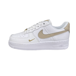 Buty Nike Air Force 1 Low damskie białe beżowe CZ0270-105