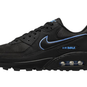 Buty Nike Air Max 90 FJ4218-001 Czarne z Niebieską wstawką