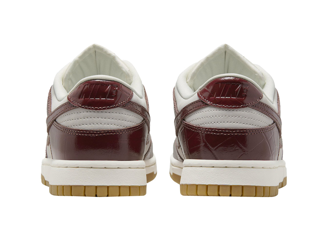 Buty Nike Dunk Low WMNS Team Red Croc FJ2260-004 - obrazek 5