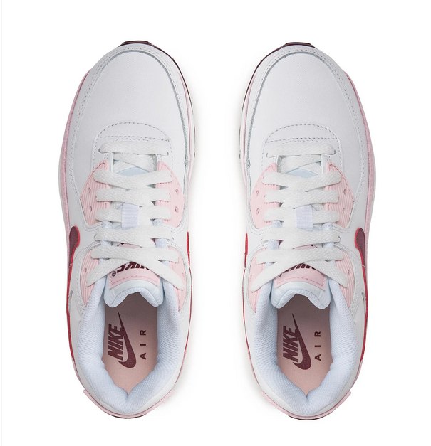 Buty Nike Air Max 90 CD6864-114 Biało Różowe sweet - obrazek 4