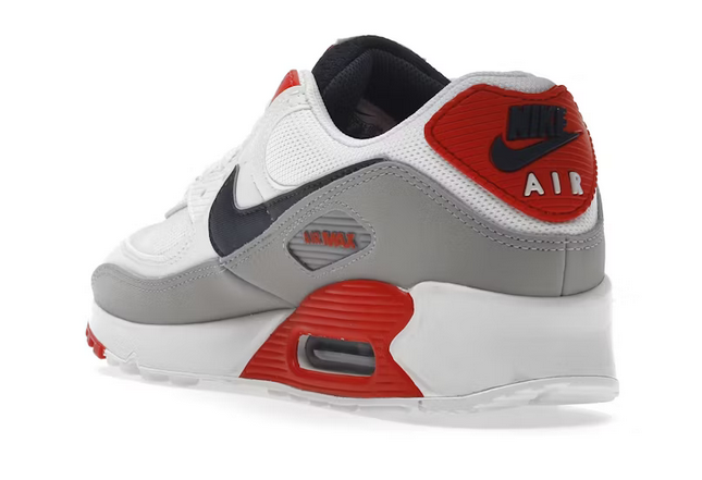 Buty Nike Air Max 90 DB0625-101 USA 2021 Białe - obrazek 5