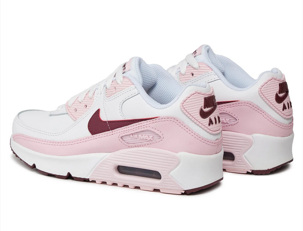 Buty Nike Air Max 90 CD6864-114 Biało Różowe sweet - obrazek 3