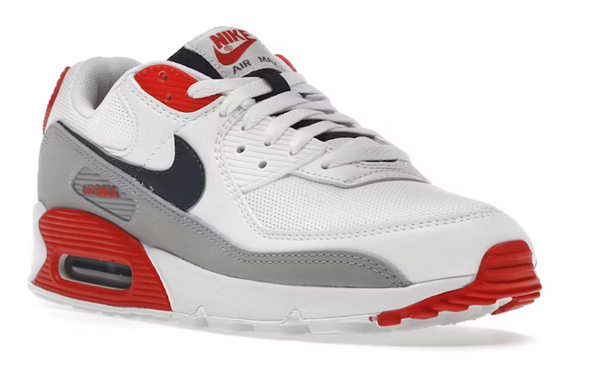 Buty Nike Air Max 90 DB0625-101 USA 2021 Białe - obrazek 2