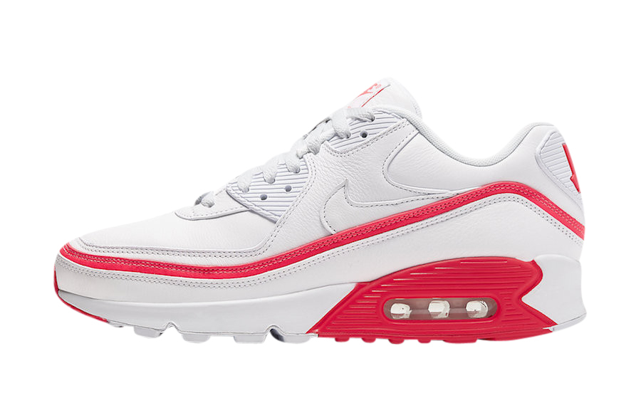 Buty Nike Air Max 90 Undefeated White Solar Red CJ7197-103