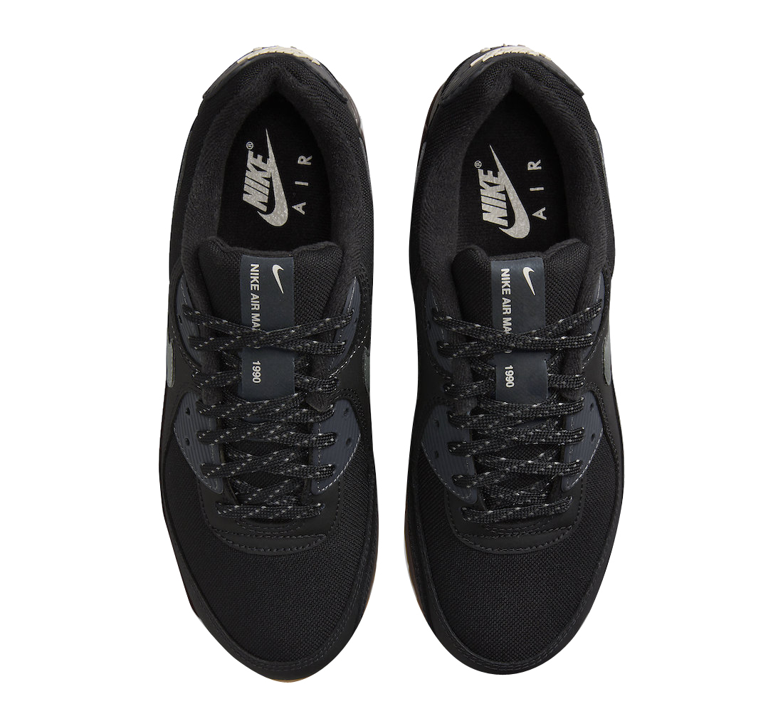 Buty Nike Air Max 90 FV0387-001 Black Gum Czarne - obrazek 4