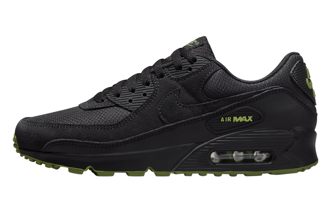 Buty Nike Air Max 90 DQ4071-005 Black Green Chlorofil Night