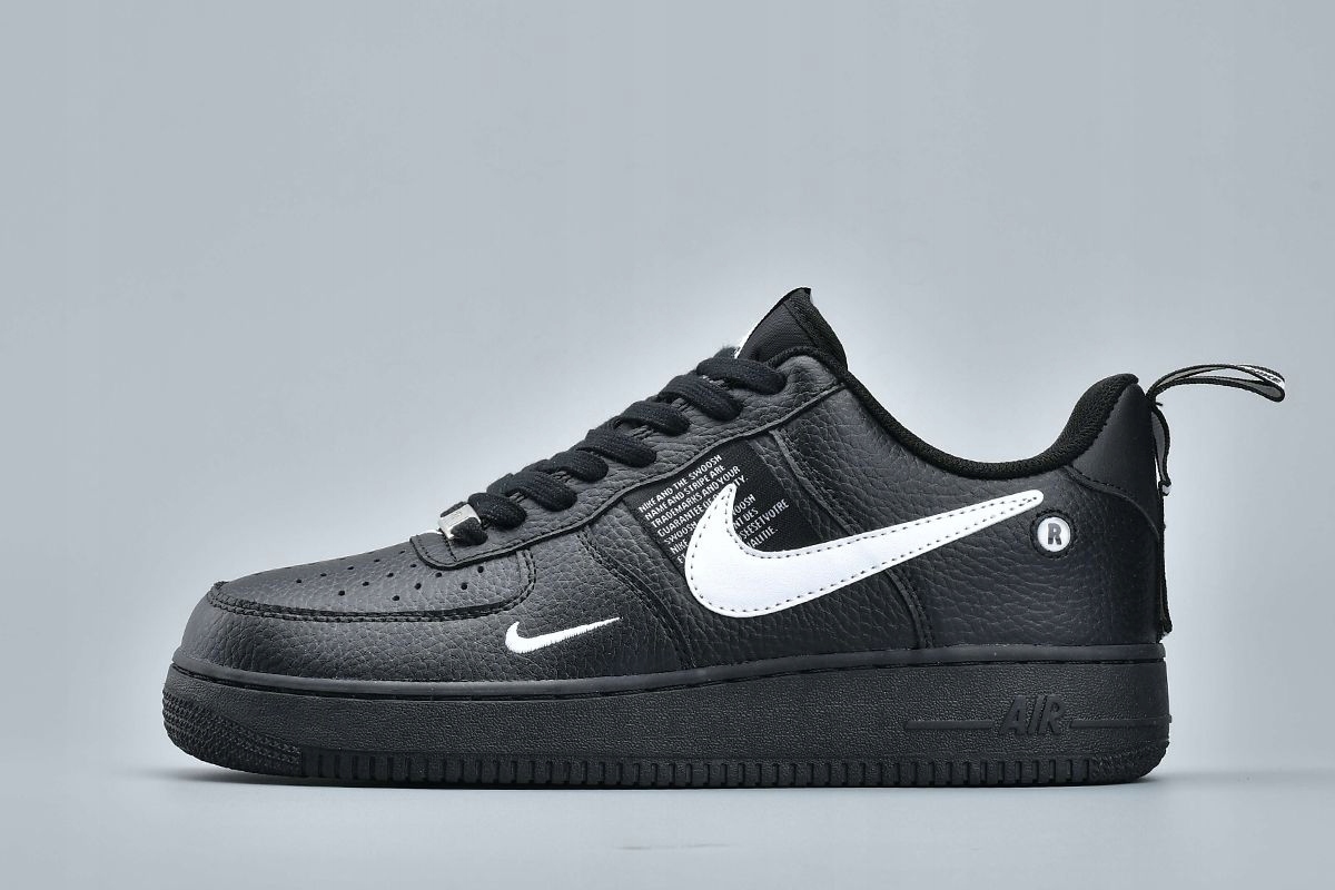 Buty Nike Air Force 1 AJ7747-001 LV8 Czarne - obrazek 4