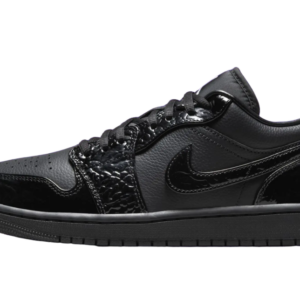 Buty Nike Air Jordan 1 Low Croc HJ7743-010 Czarne