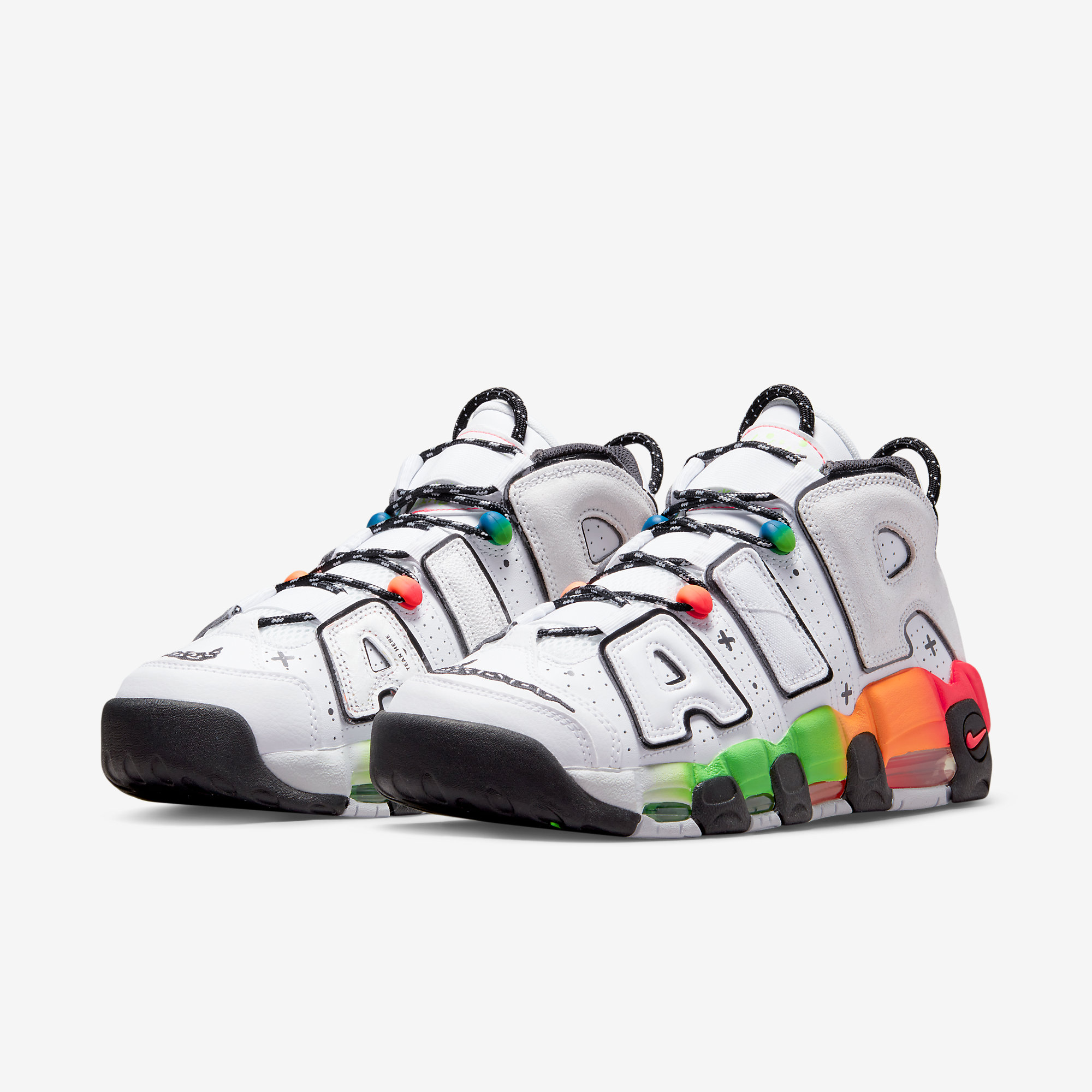 Buty Air More Uptempo DV1233-111 Multicolour - obrazek 5