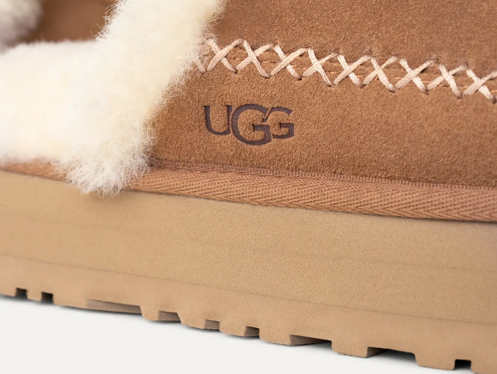 UGG Kapcie Disquette Alpine Slipper 1158260 Brązowe - obrazek 2