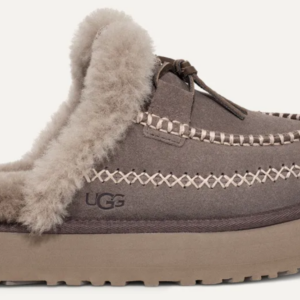 UGG Kapcie Disquette Alpine Slipper 1158260 Szare