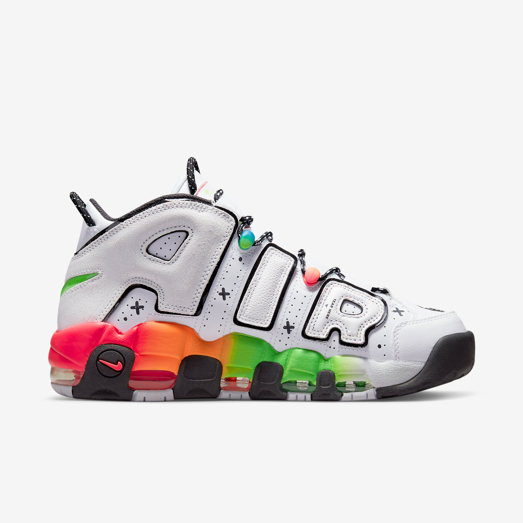 Buty Air More Uptempo DV1233-111 Multicolour - obrazek 3