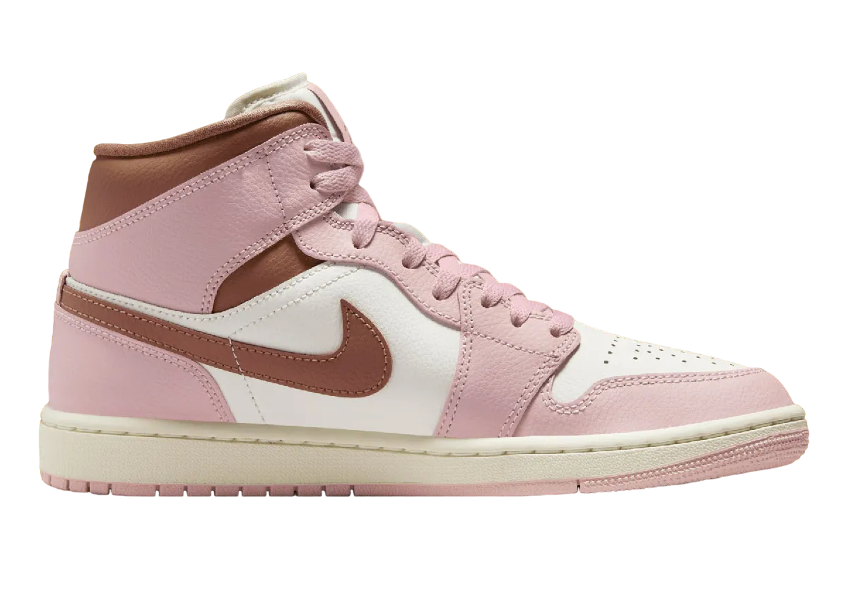 Buty damskie Air Jordan 1 Mid BQ6472-620 - obrazek 5