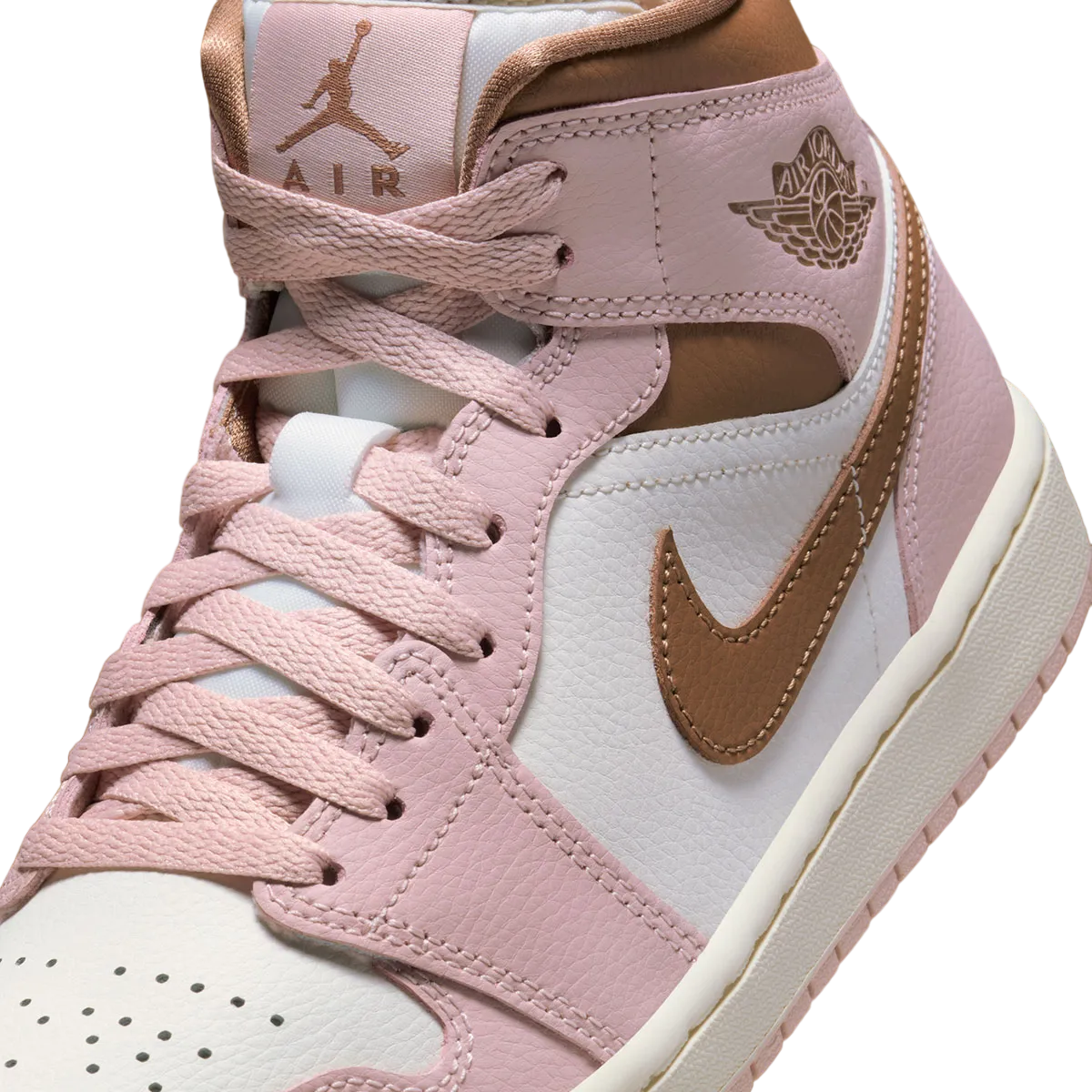 Buty damskie Air Jordan 1 Mid BQ6472-620 - obrazek 6