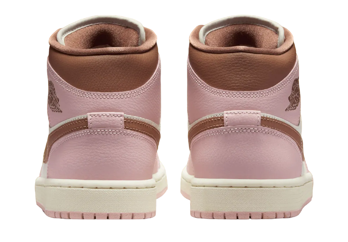 Buty damskie Air Jordan 1 Mid BQ6472-620 - obrazek 4