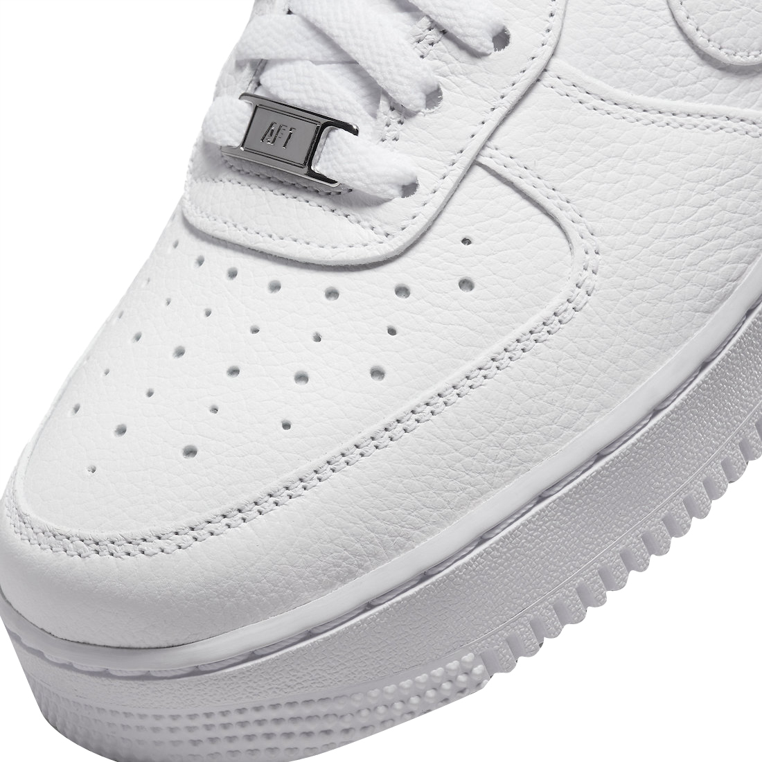 Buty Nike NOCTA Air Force 1 "White" CZ8065-100 - obrazek 6