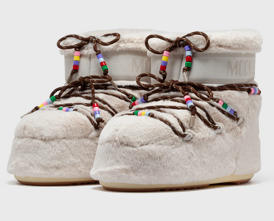 Buty zimowe Moon Boot FAUX FUR BEADS 14094700001 - obrazek 2