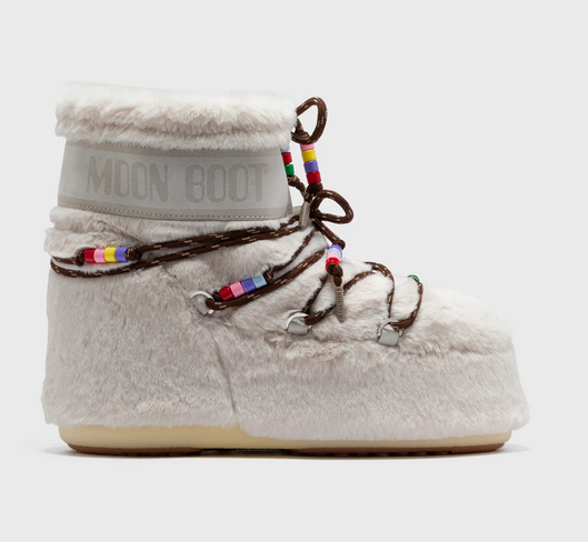 Buty zimowe Moon Boot FAUX FUR BEADS 14094700001 - obrazek 3