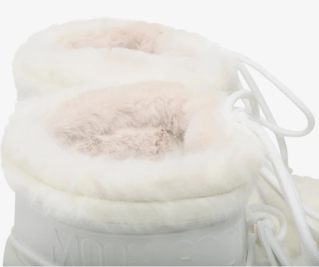 Buty zimowe Moon Boot Icon Low Faux Fur 14093900002 Biały - obrazek 4