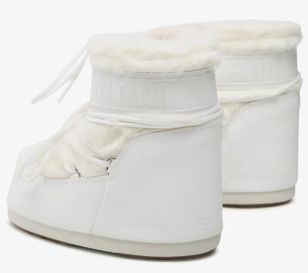 Buty zimowe Moon Boot Icon Low Faux Fur 14093900002 Biały - obrazek 3
