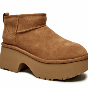 Buty UGG śniegowce zamszowe Classic Ultra Mini New Heights damskie 1158311-CHE